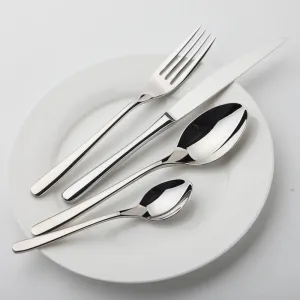 Cozy Zone Dinnerware Stainless Steel Tableware Luxury Cutlery Vintage Quality 24Pcs Western Dinner Set