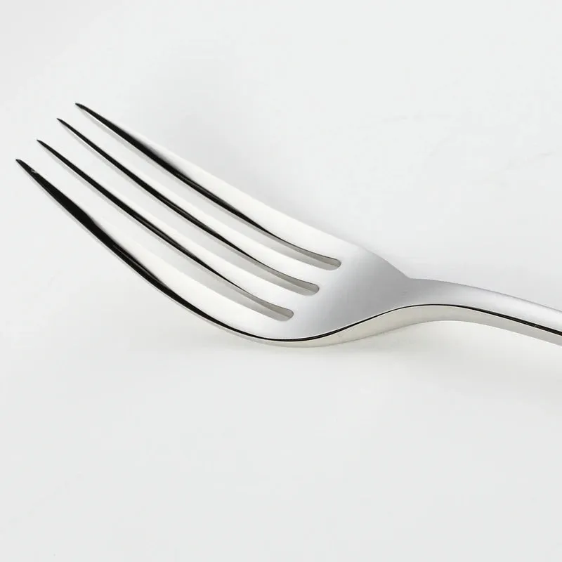 Cozy Zone Dinnerware Stainless Steel Tableware Luxury Cutlery Vintage Quality 24Pcs Western Dinner Set