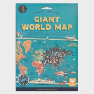 Create Your Own Giant World Map