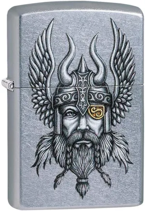 Custom Personalized Viking Warrior Design Windproof Lighter Free Engraving #29871 - Christmas, Halloween & Valentines Day Gift
