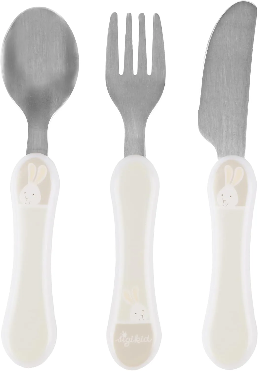 Cutlery Set Rabbit 3 Pieces R PET Children's Crockery