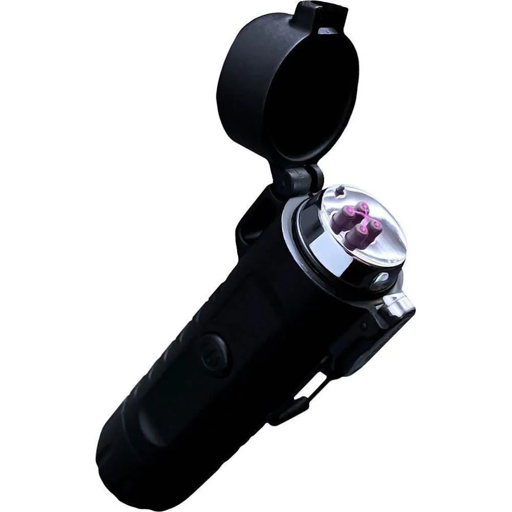Dark Energy Plasma Lighter with Dual Arch Plasma Emitter | Built-in Flashlight & Waterproof