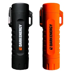 Dark Energy Plasma Lighter with Dual Arch Plasma Emitter | Built-in Flashlight & Waterproof