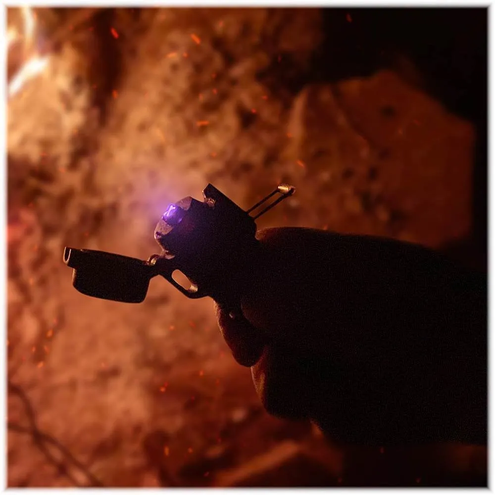 Dark Energy Plasma Lighter with Dual Arch Plasma Emitter | Built-in Flashlight & Waterproof