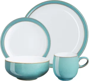 Denby Dinner Set, Stoneware, Blue