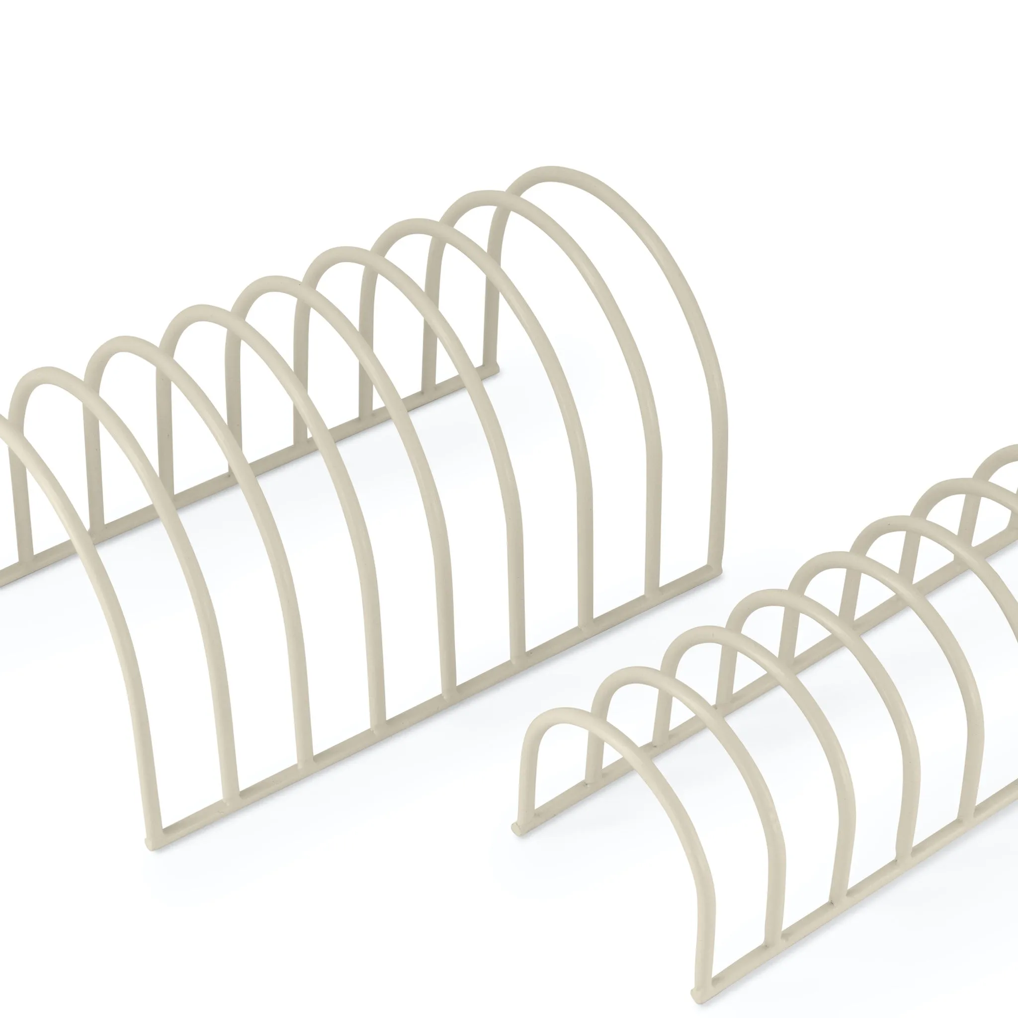 DESIGNSTUFF Dish Drainer, Sand (Set of 2)