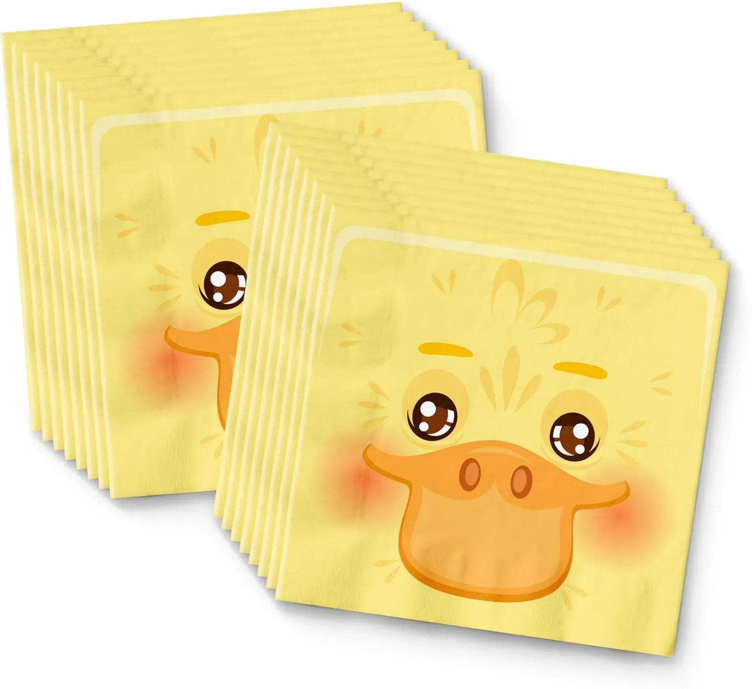 Duck Birthday Party Supplies Set Plates Napkins Cups Tableware Kit for 16