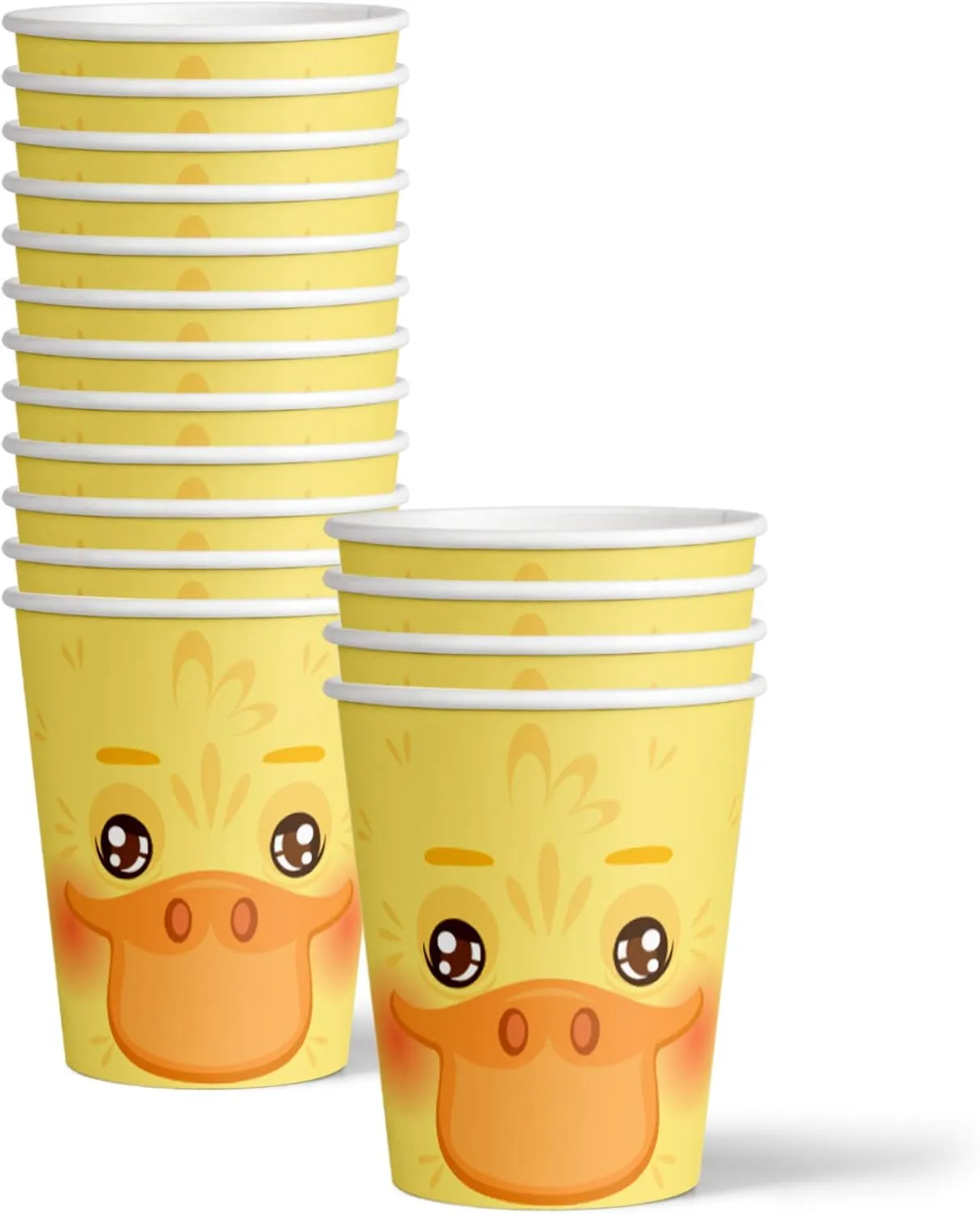 Duck Birthday Party Supplies Set Plates Napkins Cups Tableware Kit for 16