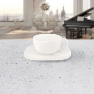 Dynasty Tea Cup & Saucer, Set Of 2