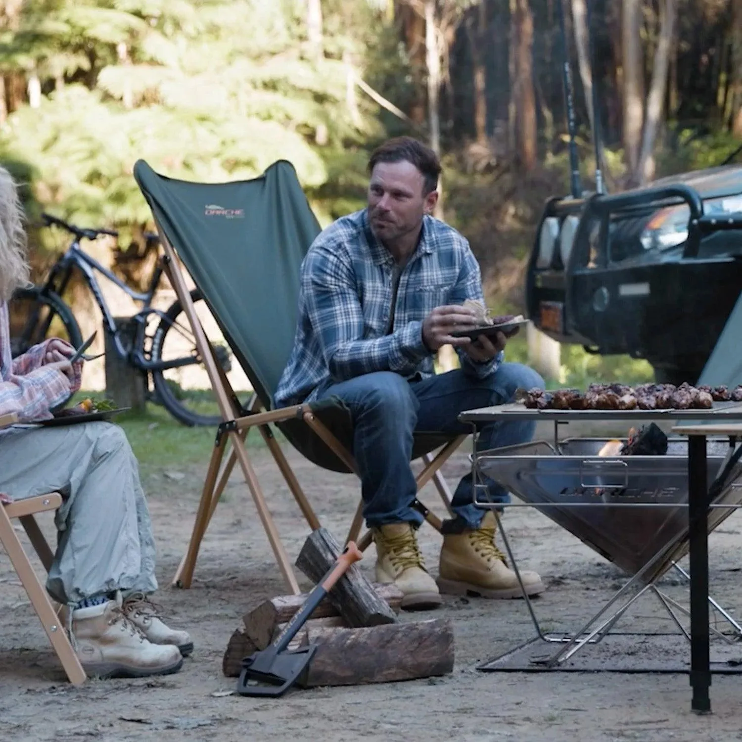 ECO Relax Folding Camping Chair XL - Darche - T050801412