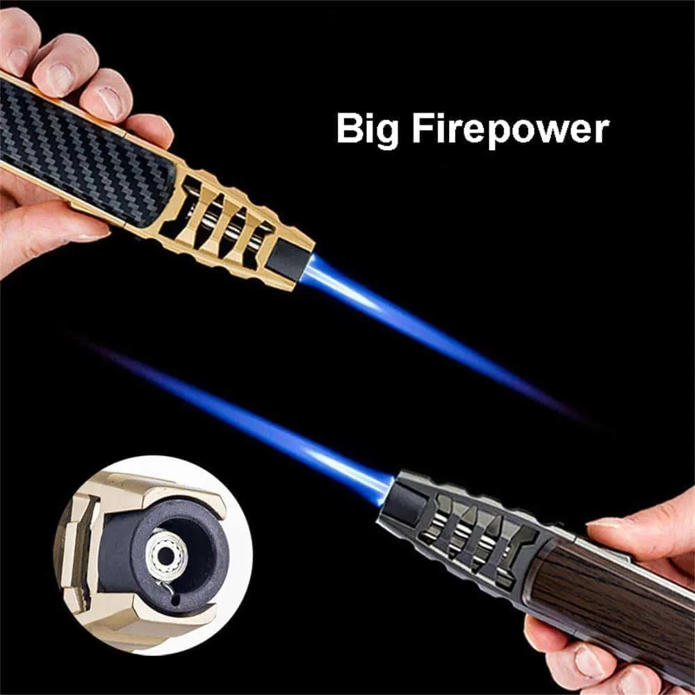 Electric Lighter,Rechargeable Plasma Lighter | Windproof, Waterproof, Adjustable Flame for BBQ & Outdoor Use - Camping & Hiking (Wood Grain)