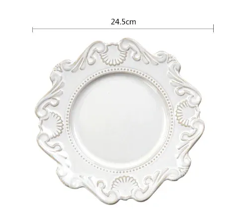 Elegant Baroque Porcelain Dining Set