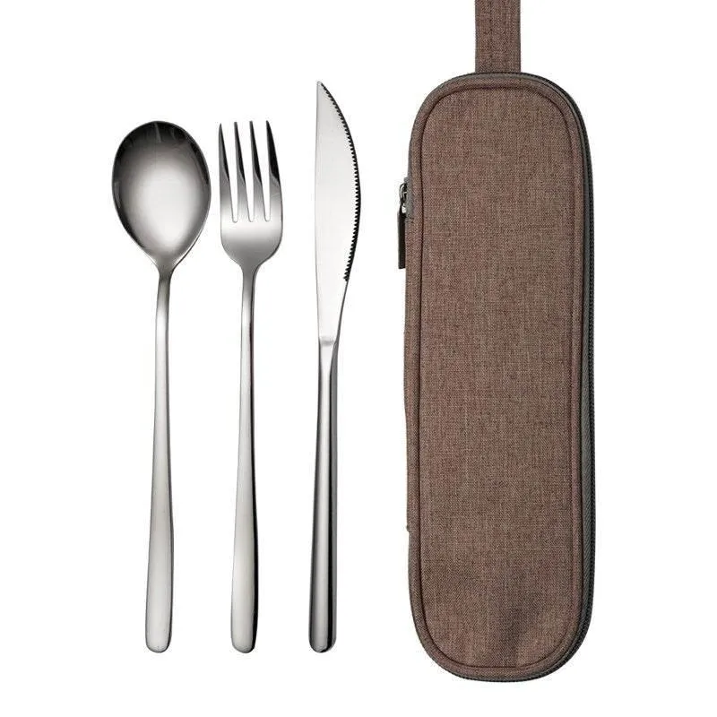 Elegant Stainless Steel Tableware Set - Premium Dining Flatware