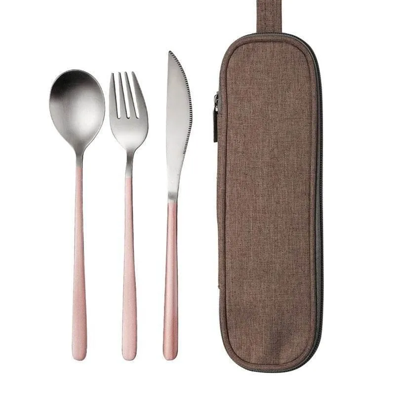 Elegant Stainless Steel Tableware Set - Premium Dining Flatware