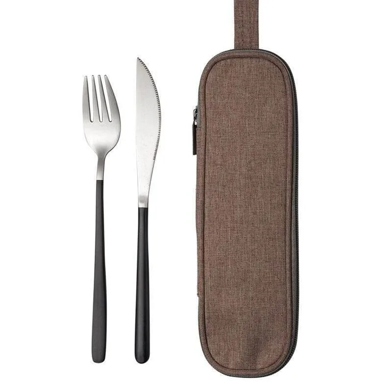 Elegant Stainless Steel Tableware Set - Premium Dining Flatware