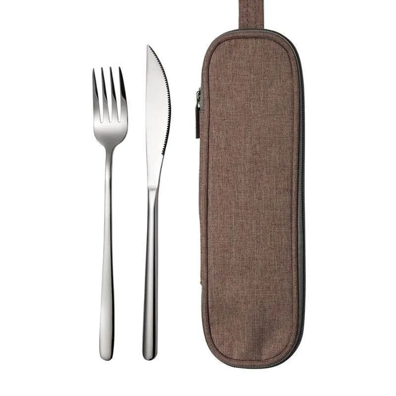Elegant Stainless Steel Tableware Set - Premium Dining Flatware
