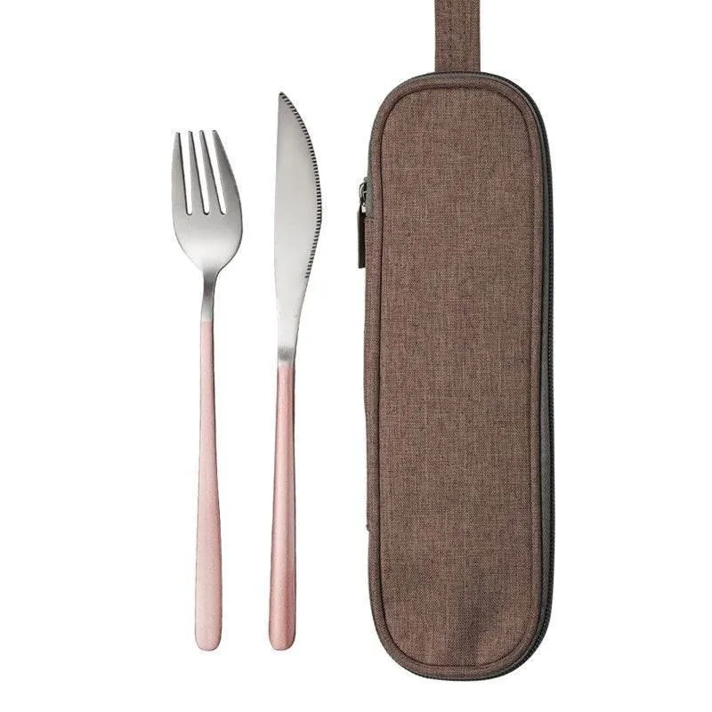 Elegant Stainless Steel Tableware Set - Premium Dining Flatware