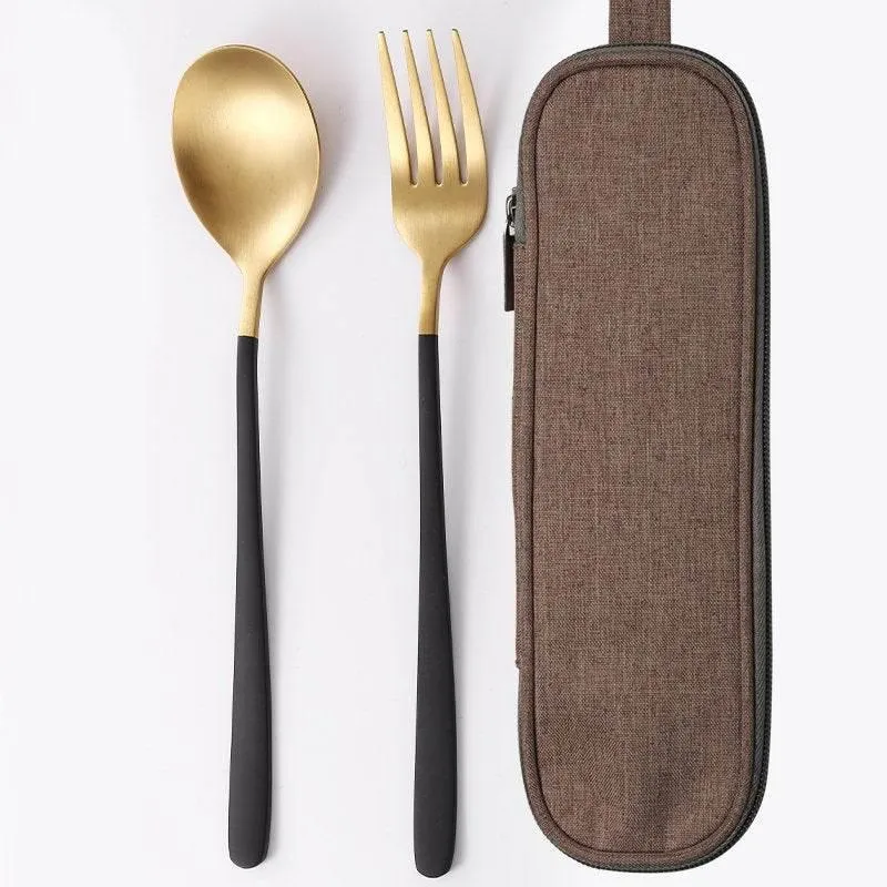 Elegant Stainless Steel Tableware Set - Premium Dining Flatware