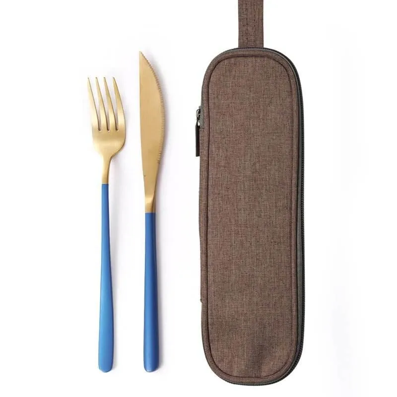 Elegant Stainless Steel Tableware Set - Premium Dining Flatware