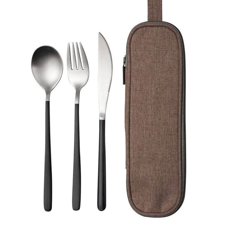 Elegant Stainless Steel Tableware Set - Premium Dining Flatware