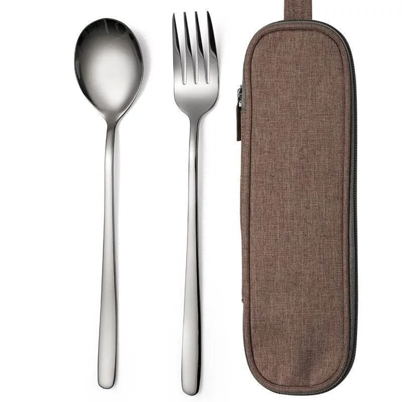 Elegant Stainless Steel Tableware Set - Premium Dining Flatware