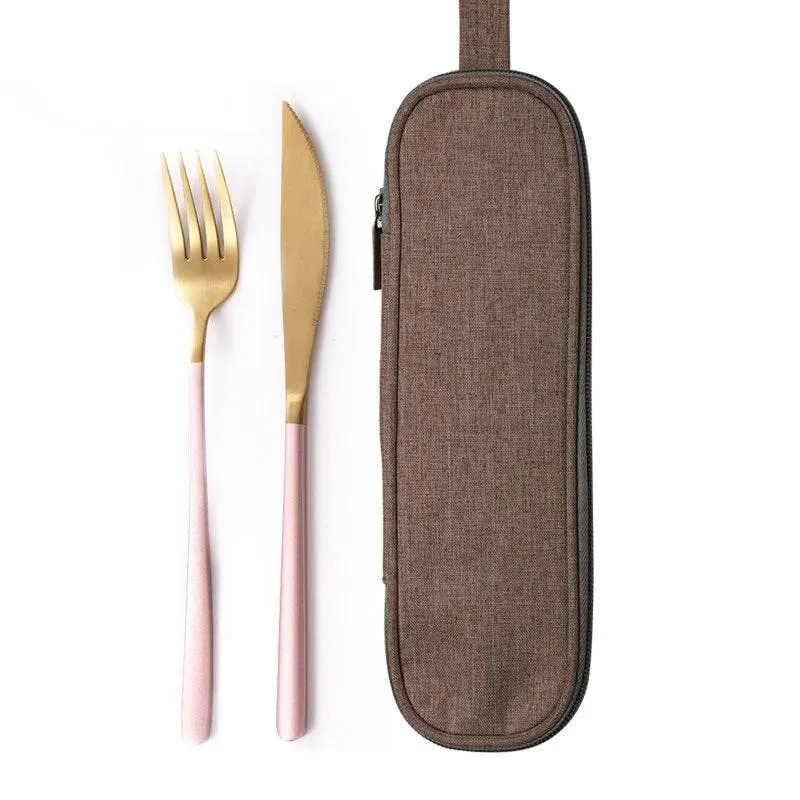 Elegant Stainless Steel Tableware Set - Premium Dining Flatware