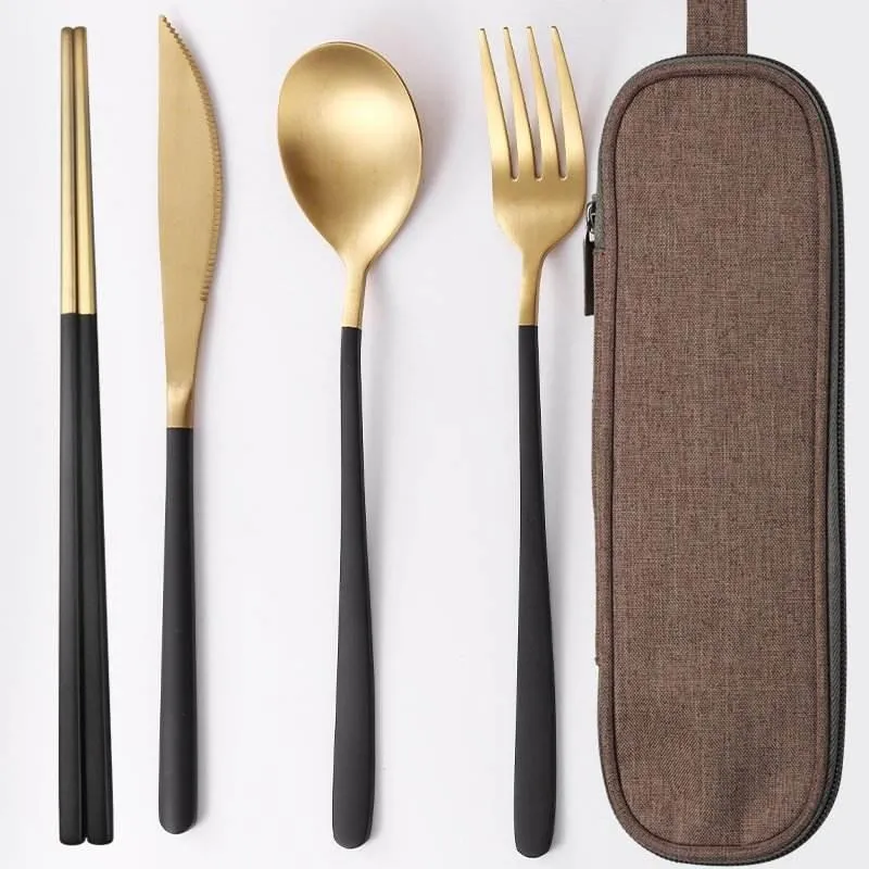 Elegant Stainless Steel Tableware Set - Premium Dining Flatware
