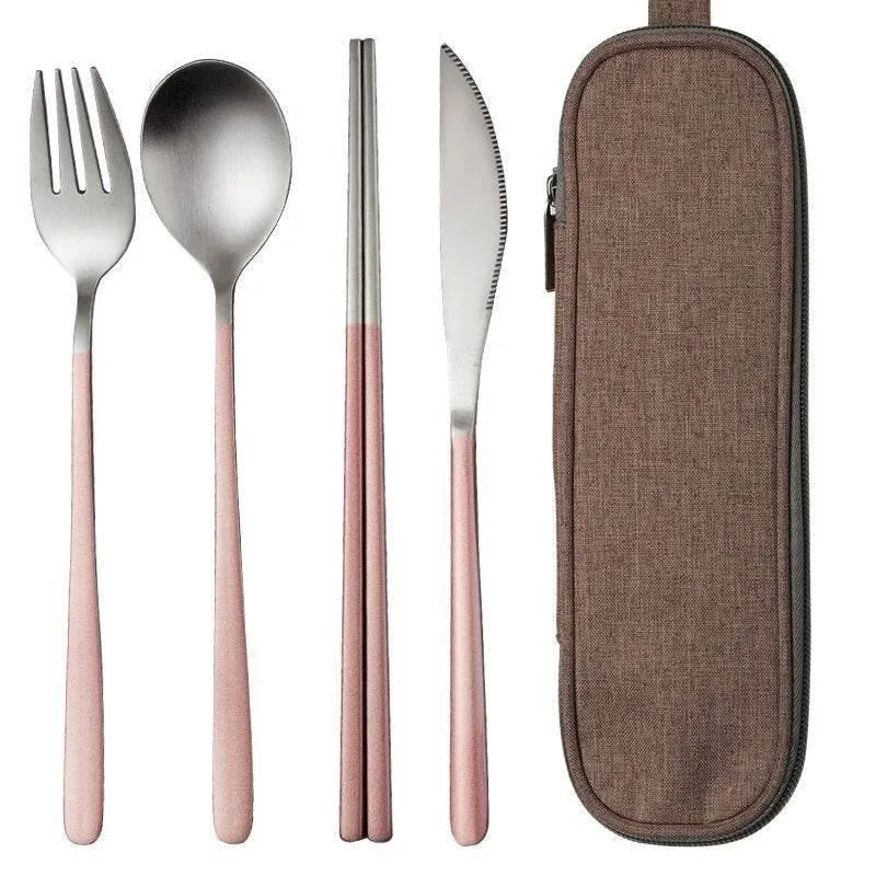Elegant Stainless Steel Tableware Set - Premium Dining Flatware