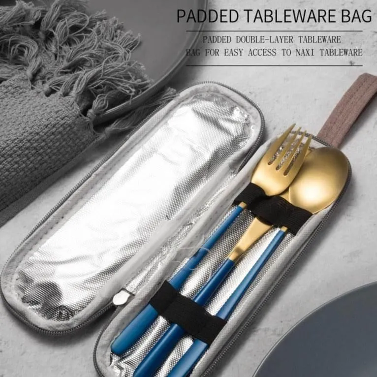 Elegant Stainless Steel Tableware Set - Premium Dining Flatware