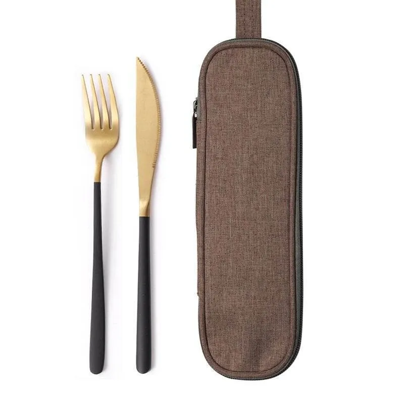 Elegant Stainless Steel Tableware Set - Premium Dining Flatware