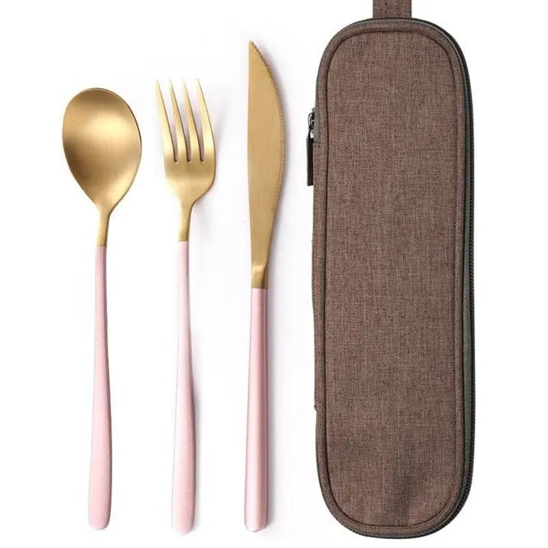 Elegant Stainless Steel Tableware Set - Premium Dining Flatware