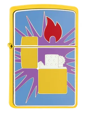 Emblemat Zippo Pop Art
