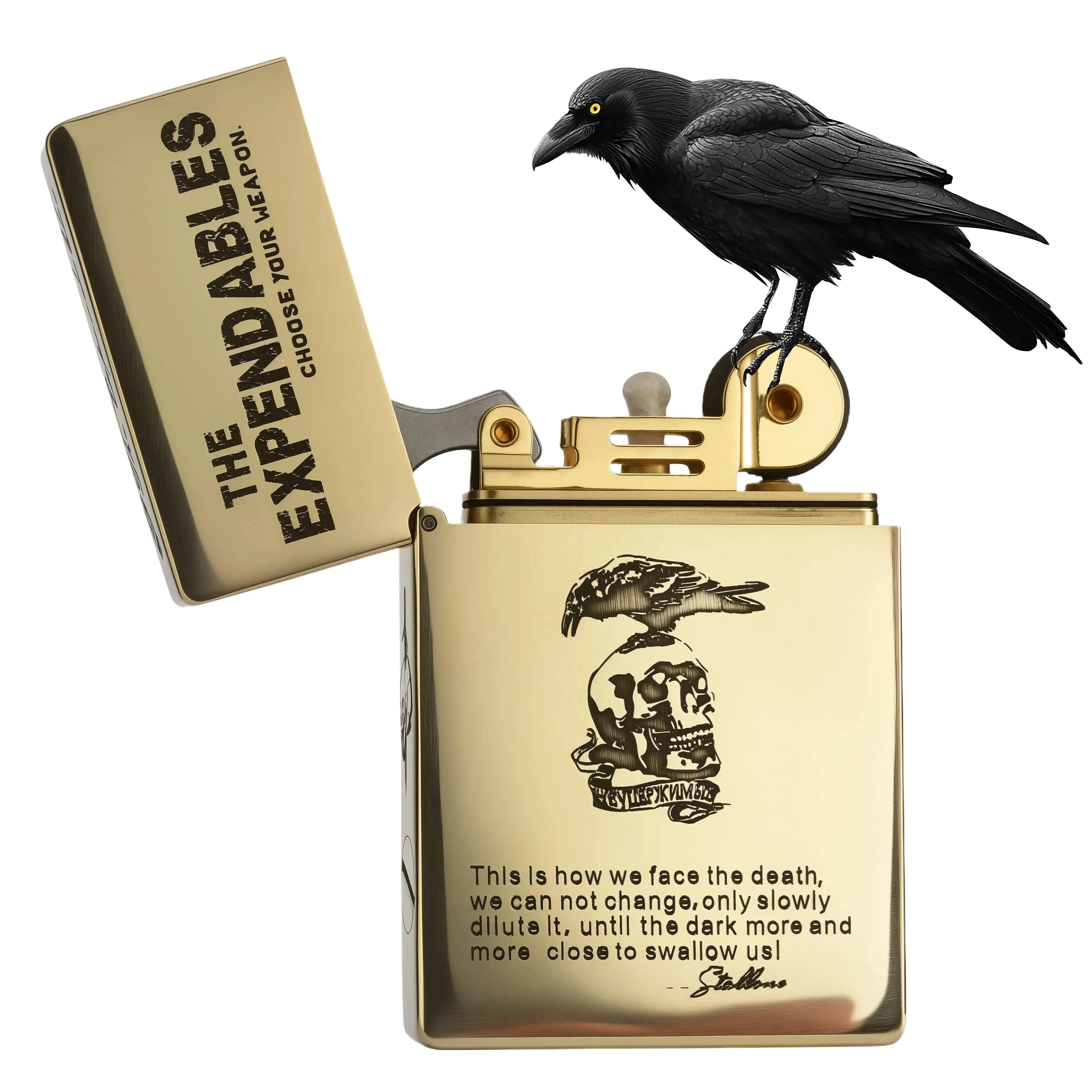 Etched Lighter - THE EXPENDABLES