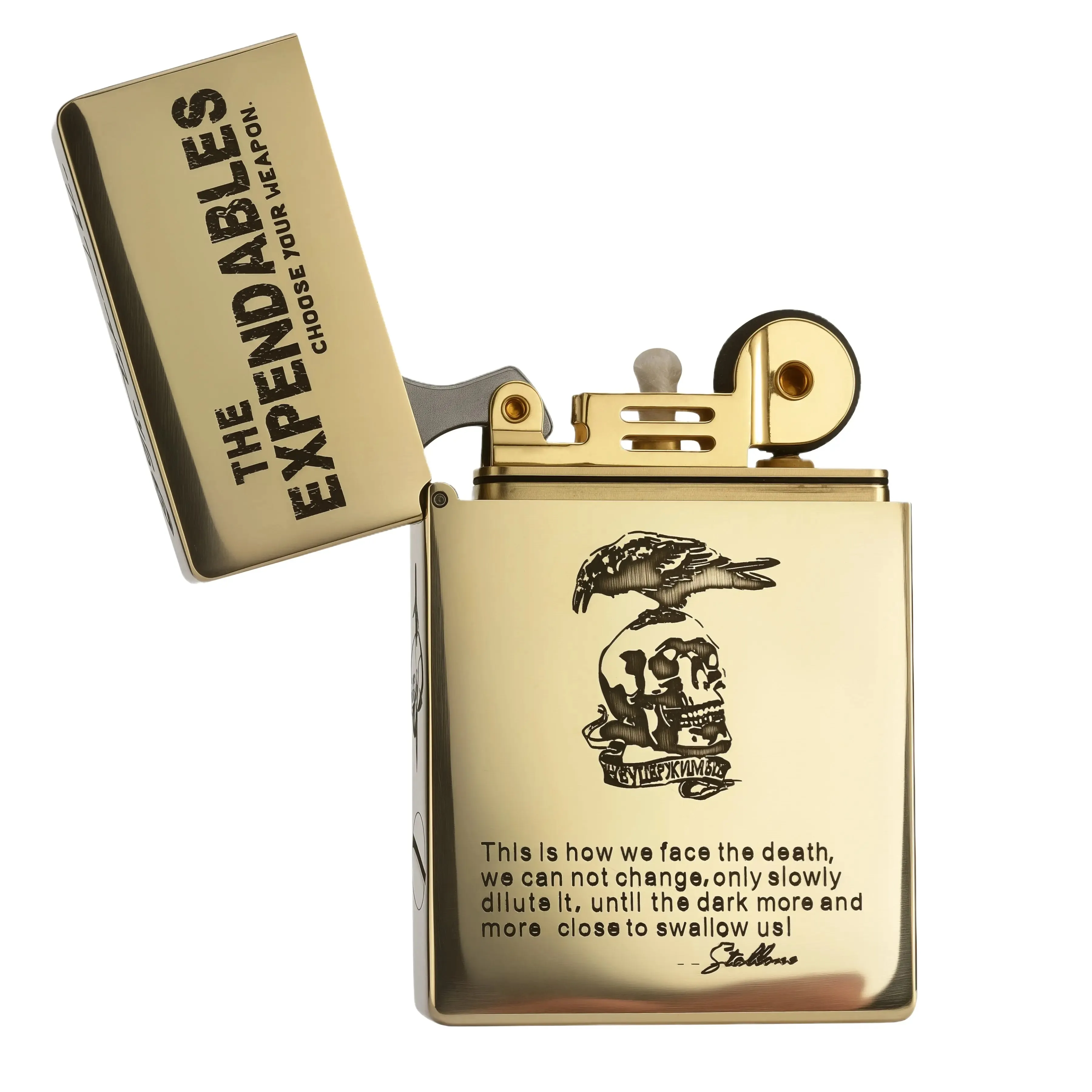 Etched Lighter - THE EXPENDABLES