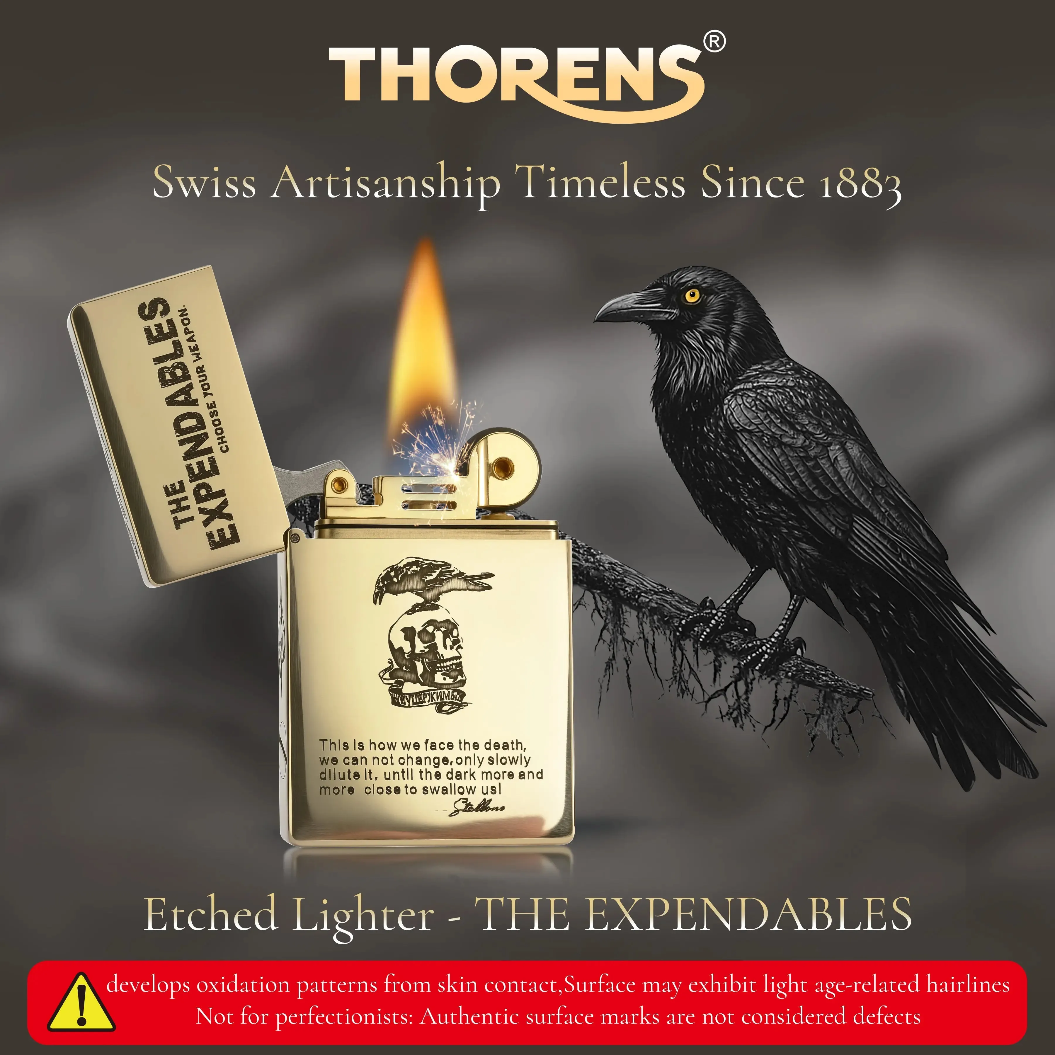 Etched Lighter - THE EXPENDABLES