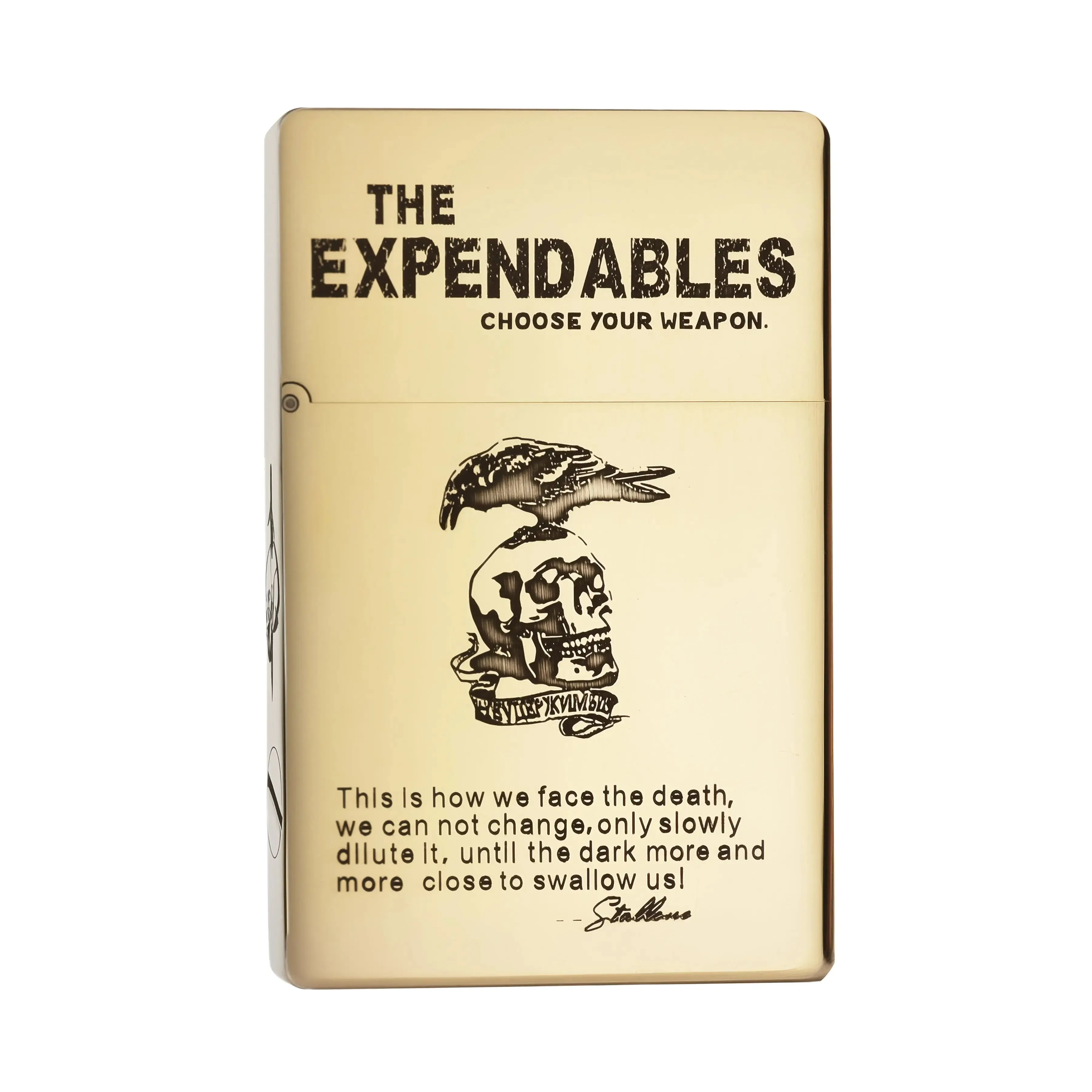 Etched Lighter - THE EXPENDABLES