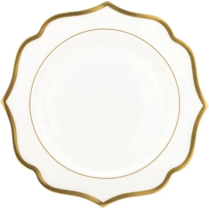 Euro Porcelain 57-pc Banquet Dinnerware Set, Luxury Bone China Tableware, Service for 8 (2MP) (6664-20)