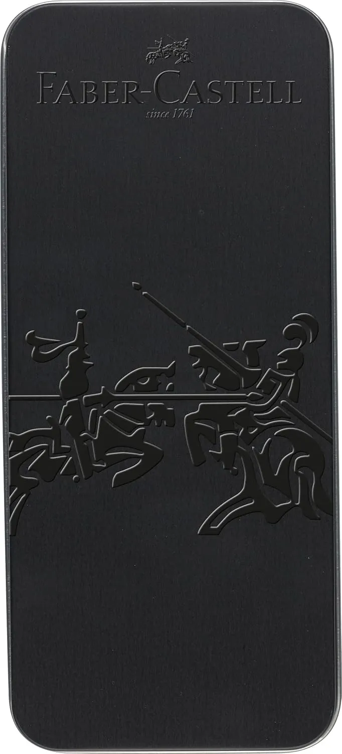Faber-Castell Grip Edition Fountain Pen and Ballpoint Pen Set - All Black