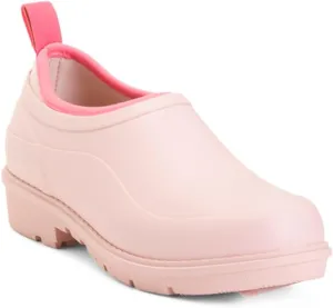 FitFlop Neon Pop Pink Salt Waterproof Clogs 8 M