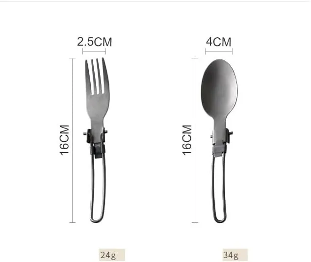 Flatware Silverware Set, 2/8/12/16/20/24pcs Retro Outdoor Picnic Travel Spoon Fork Stainless Steel Foldable Tableware For Work And Takeaway, Tableware Cutlery Set(16 Piece set for 8)
