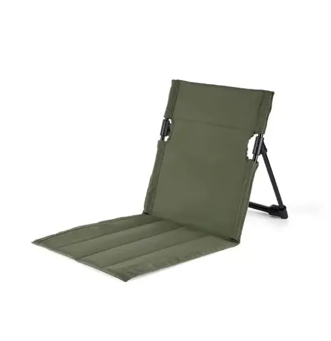 Foldable Camping Chair Outdoor Garden Park Single Lazy Chair Backrest Cushion Picnic Camping Folding Back Chair Beach Chairs