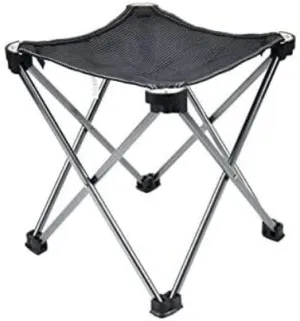 Folding Camping Chair Aluminum Alloy Ultralight Fishing Chair Foldable Portable Camping Chair for Hiking Travel Outdoor Tools Indoor Outdoor Folding Chair