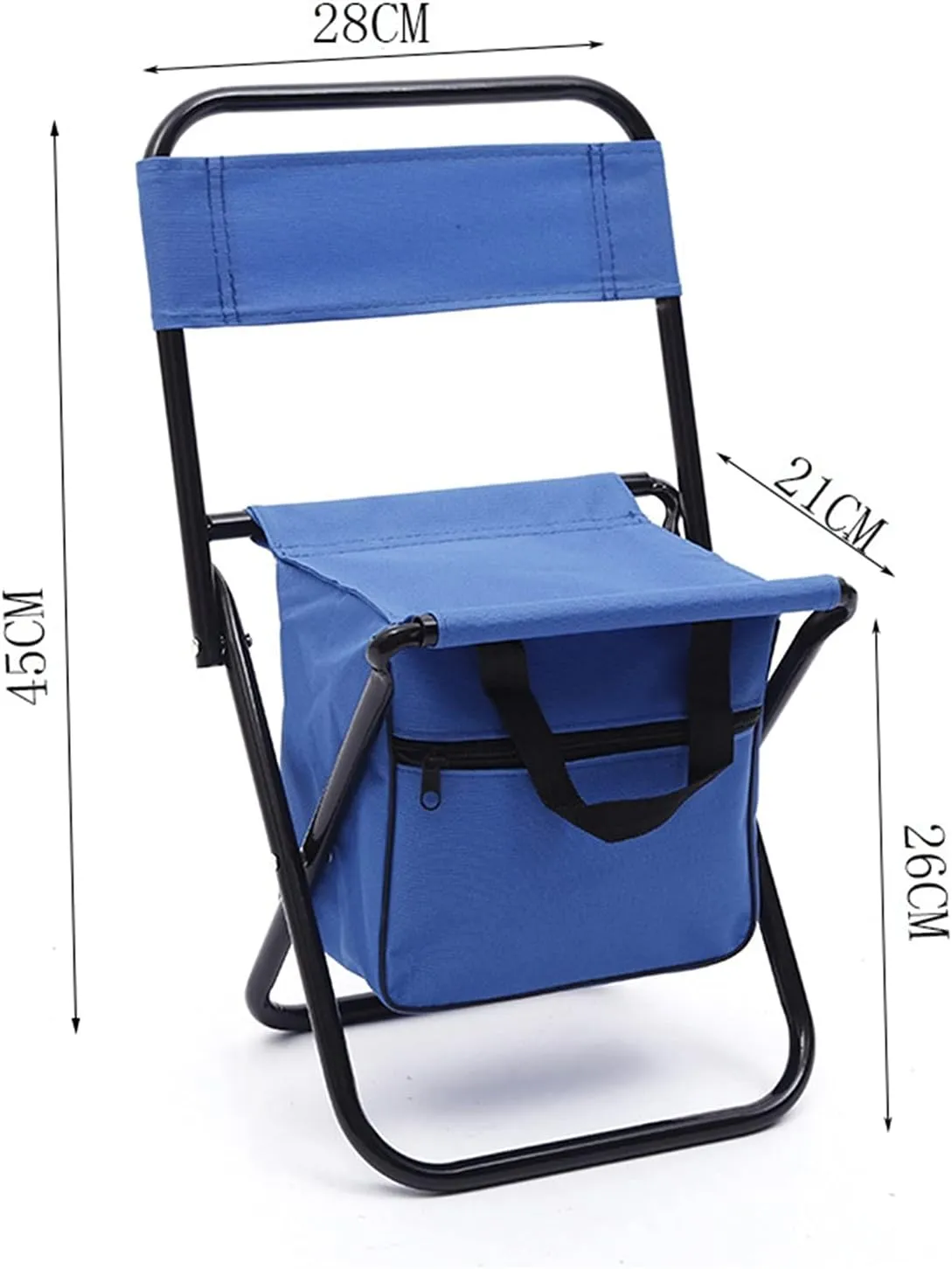 Folding Chair Outdoor Folding Camping Fishing Chair Stool Portable Backpack Picnic Bag Hiking Pouch Camping Tool Portable Folding Chair (Color : Green)