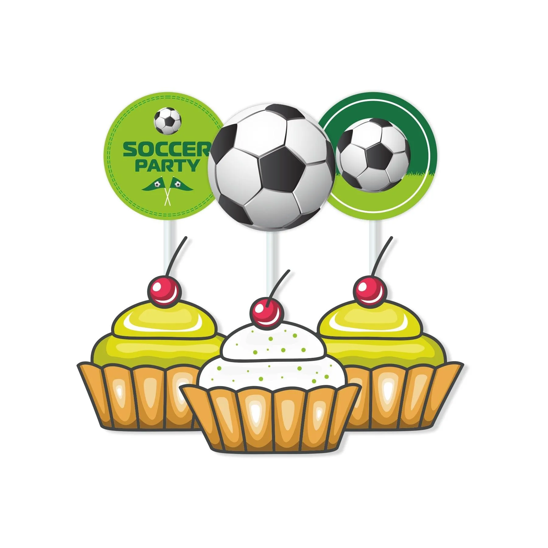 Football Tableware Package - 67 pieces Pack