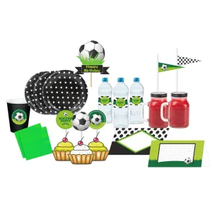 Football Tableware Package - 67 pieces Pack