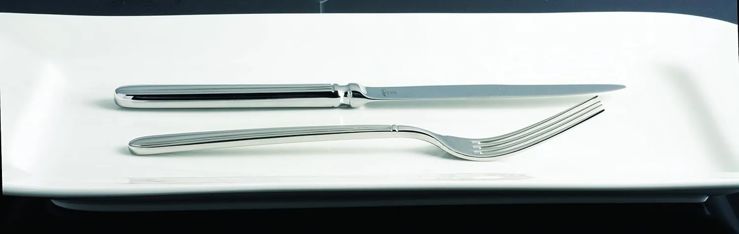 Fortessa Metropolitan 18/10 Stainless Steel Flatware 20 Piece Place Setting, Service for 4