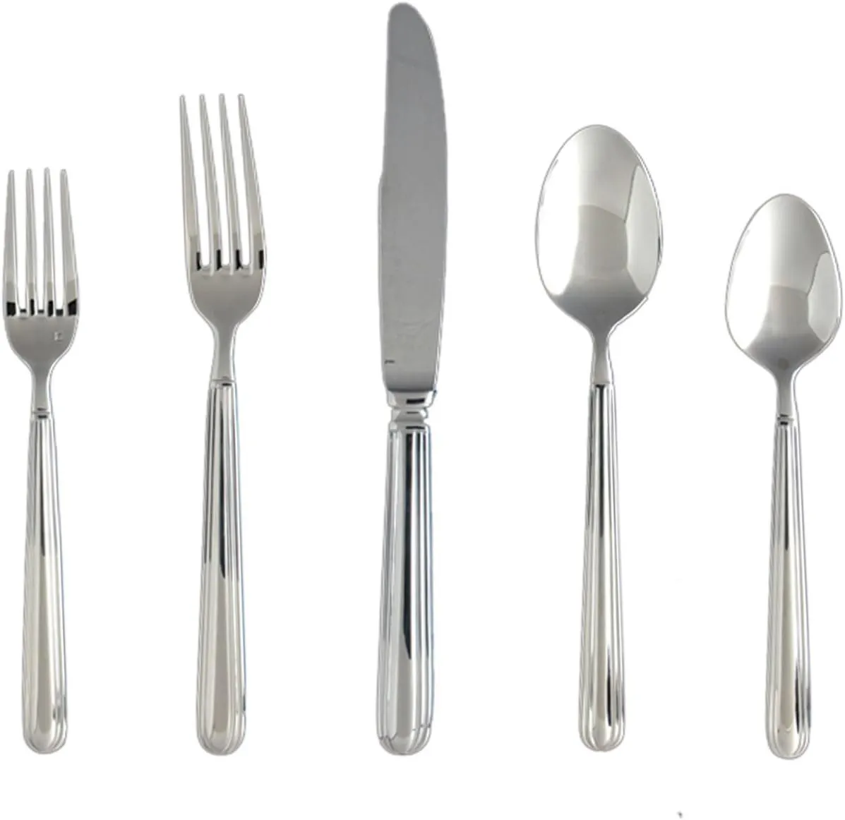 Fortessa Metropolitan 18/10 Stainless Steel Flatware 20 Piece Place Setting, Service for 4