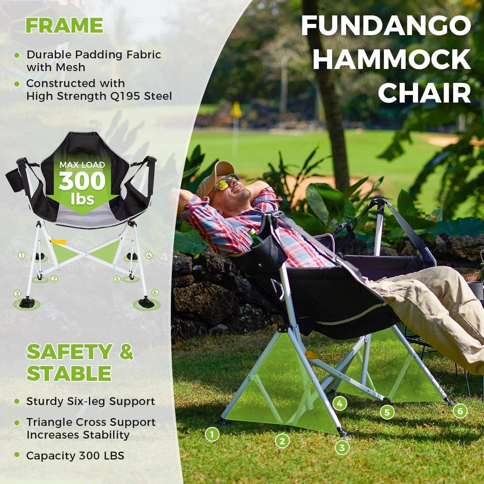 FUNDANGO Swing Lounger Chair