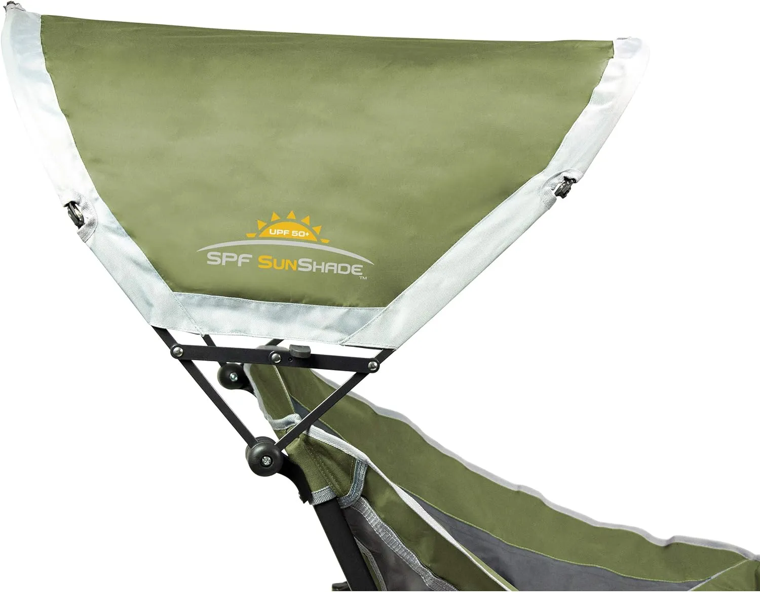 GCI Outdoor Pod Rocker Outdoor Rocking Chair with SunShade Canopy