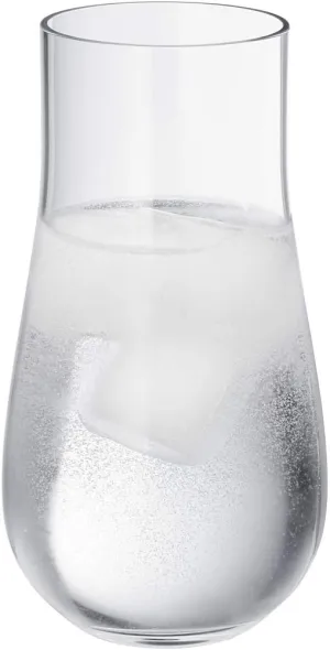 Georg Jensen Sky Tall Tumbler Glass, Crystalline, 6 Count